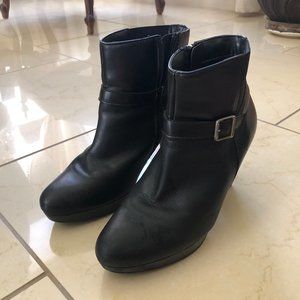 Flexi Leather Heeled Boots